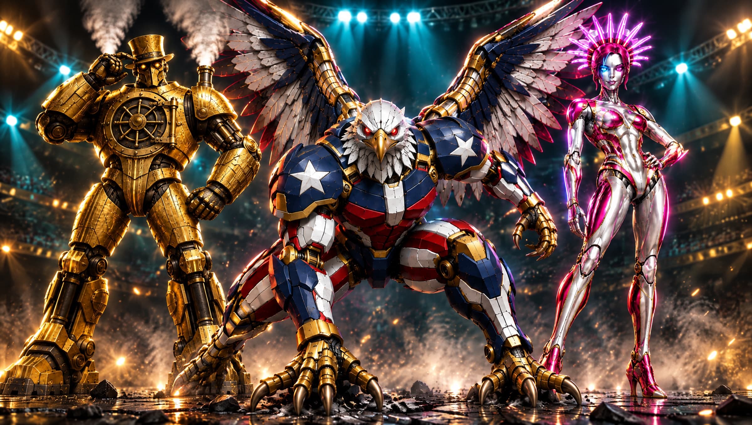 Team OpenAI: EAGLEAI, TYCOON, VEGAS